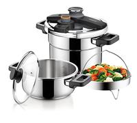 Tescoma Olla A Presión, Acero Inoxidable, Plateado, 39.21x26.5x27 cm