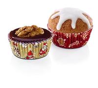 Tescoma Pack 100 Mini CAPSULAS Papel 4CM Delicia Navidad