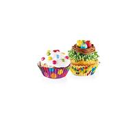 Tescoma Pack 100 Mini CAPSULAS Papel 4CM Delicia NIÑOS, Colores Variados, 19 x 9 x 2 cm