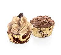 Tescoma - Pack 60 Moldes de Papel Ø 6 cm Delicia Café - Cápsulas para Cupcakes y Repostería - Resistentes al Calor - Desechables