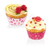 Tescoma Pack de Mini Capsulas Papel, Plástico, Multicolor, 19 x 9 x 2 cm