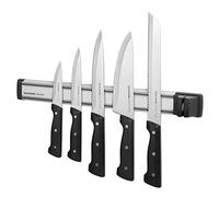 Tescoma President Barra Magnética para Cuchillos, Acero Inoxidable, Gris, 8 x 4,5 x 44,9 cm