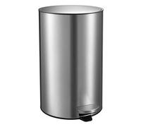 Tescoma President - Cubo de Basura con Pedal, Acero Inoxidable, Plateado, 12 litros