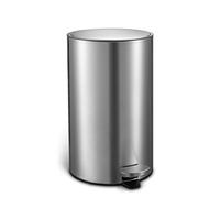 Tescoma President Cubo de Basura con Pedal, Metal, Plateado, 20 litri