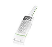 Tescoma RALLADOR Handy X-Sharp, Orificios Grandes, Metal, Blanco/Verde, 9.5 x 29.5 cm