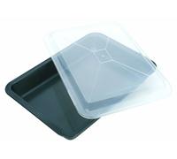 Tescoma Rustidera C/Tapa Plastico 36X25Cm Delicia, Multicolor, 33 x 23 cm