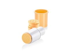 Tescoma Sello para galletas Delicia, con 6 patrones, amarillo, 9.7×9.7×14.7 cm