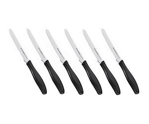 Tescoma Sonic - Juego de 6 Cuchillos de Mesa, 12 cm