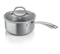 Tescoma Steelcraft 780582 - Cacerola con mango y tapa, 18 cm de diámetro, capacidad de 2 litros