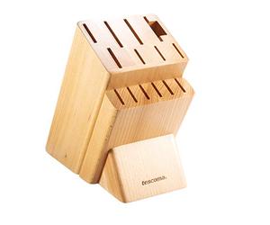 Tescoma Tacoma NOBLESSE para 14 cuchillos, tijeras de trinchar/afilador chaira