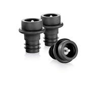 Tescoma Tapones para Bomba DE VACIO UNO Vino 3 PZS, Negro, nd, 3