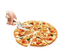 TESCOMA Tijeras Cortador de Pizza Acero Inoxidable con Asas de Plástico Duro