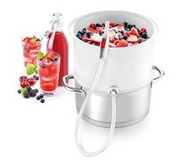 Tescoma Vapor Licuadora de frutas y verduras Della Casa, de plástico, color blanco, 28.4 X 16.9 x 28 cm