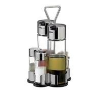 Tescoma VINAGRERA 5PZ Club Brillo, Vidrio, plástico, Acero Inoxidable, Multicolor