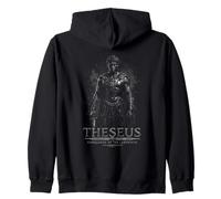 Teseo Conquistador del Laberinto Héroe Griego Sudadera con Capucha