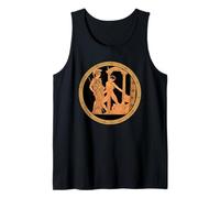 Teseo Minotauro Atenea Laberinto Arte Griego Antiguo Camiseta sin Mangas