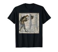 Teseo y el Minotauro en el dibujo del laberinto Camiseta