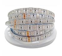 Tesfish Tiras LED RGB 24V, 5M Tira de Luces 5050 IP65 Impermeable 300 LEDs Tira de que cambia de Color Tiras de Luz para Dormitorio, Decoración de Cocina