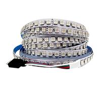 Tesfish Tiras LED RGB 24V, 5M Tira de Luces SMD 5050 IP20 600 LEDs Tira de que cambia de Color Tiras de Luz para Dormitorio, Decoración de Cocina