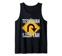 Teshuvá se vuelve hacia Yah. Arrepentimiento Signo Fe Camiseta sin Mangas