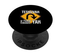 Teshuvá se vuelve hacia Yah. Arrepentimiento Signo Fe PopSockets PopGrip Adhesivo