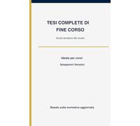 TESI DI FINE CORSO OSS: CINQUE TESI COMPLETE (APPUNTI OSS)