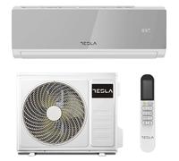 Tesla Aire Acondicionado Inverter Split 3.000 Frigorías [Hasta 30m2] (12.000 BTU) - Wi-Fi, Bomba de Calor, A++/A+++ Energético, Ultra Silencioso, Gas R32 (Blanco)