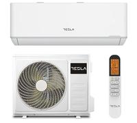 Tesla Aire Acondicionado Inverter Split 3.000 Frigorías [Hasta 30m2] (12.000 BTU) - Wi-Fi, Turbo, Autolimpieza, A+++ Calor, Clase A++ Frío, Gas R32 (Blanco)