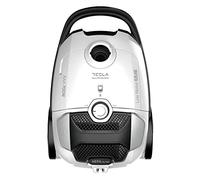 TESLA Aspirador BG400W con Bolsa, 700W, Depósito 3L, Filtro HEPA Lavable, Radio de Trabajo de 10m, Blanco