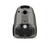 TESLA Aspirador de Trineo con Bolsa BG300G - 800W, Depósito 3,5L, Silencioso 76dB, Filtro HEPA, Indicadores LED, Cepillo Estandar y Parquet, Boquilla 2 en 1, Radio de Trabajo de 8m, Color Gris.