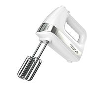 Tesla Batidora de Mano MX500WX, 500W, 5 Velocidades, Función Turbo, 2 Varillas + 2 Ganchos, Blanco