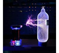 Tesla Coil - Altavoz de plasma de arco de inducción de música, kit de bricolaje - Modelo de experimento de transmisión inalámbrica de arco eléctrico de 250 W para proyectos científicos