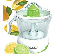 Tesla Exprimidor de Cítricos CJ100WG, 40W, Capacidad 700ml, Cubierta Protectora, Blanco