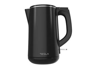 Tesla Hervidor Eléctrico KT301BX, 1850-2200W, Capacidad 1.5L, Protección contra Sobrecalentamiento, Fácil Limpieza, Negro