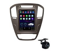 Tesla Radio Android 12 Auto Radio Navegación GPS para Opel Insignia/Buick Regal 2009-2013 Media Player 9,7 Pulgadas Pantalla Vertical Soporte WiFi Bluetooth Controles del Volante FM USB con Cámara HD