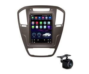 Tesla Radio Android 12 Auto Radio Navegación GPS para Opel Insignia/Buick Regal 2009-2013 Media Player 9,7 Pulgadas Pantalla Vertical Soporte WiFi Bluetooth Controles del Volante FM USB con Cámara HD
