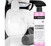 Tesla - Removedor de manchas y limpiador de asientos, biodegradable, respetuoso con el medio ambiente, seguro en cuero vegano blanco y negro, productos de limpieza interior Tesla para asientos
