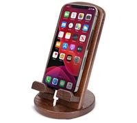 TESLYAR Soporte de Carga para teléfonos de Madera móviles Regalo para Hombres Seres Queridos ya Sea por su Aniversariodía Festivo o Solo como un Presente