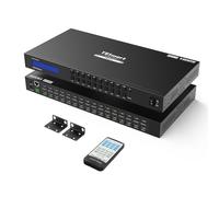 TESmart Matriz Switch HDMI 16x16: 4K@30Hz (HDCP 1.4), Gestión EDID Inteligente, 8 Presets Usuario, RS232/LAN/IR/Botones. para Control A/V Avanzado.