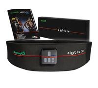 TESMED Absolute Cinturón de Electroestimulación Abdominal, 99 Intensidades | Inalámbrico, unisex y recargable por USB para abdominales centrales y laterales.