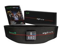 TESMED Absolute PRO: Cinturón para electroestimulación abdominal central y lateral - Recargable con USB, 20 programas, 99 intensidades - Inalámbrico, unisex, fabricado en Italia