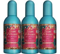 Tesori d'Oriente - Perfume aromático Ayurveda, con fragancia fresca y floral, notas de bergamota, lirios y ámbar, 100 ml