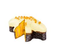 Tesori Di Sicilia Colomba Artesanal con Mandarinas Sicilianas Envueltas a Mano, Colomba con Levadura Natural 1Kg, Idea de Regalo de Pascua