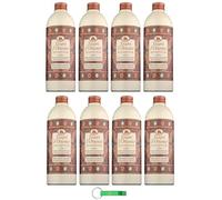 Tesori d'Oriente Bagno Crema Bizantium, 8 baños de espuma, rosa negra y ládano, limpia la piel y proporciona nutrientes e hidratación, 500 ml + llavero Beni Culinari gratuito
