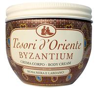 Tesori d'Oriente Bizantium Fragante Crema Corporal, textura suave nutritiva e hidratante para la piel, notas exóticas, 300 ml