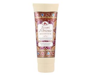 Tesori d'Oriente Crema de ducha Bizantium | Rosa negra y ládano | 250 ml | Crema de ducha aromática para un ritual de bienestar para cuerpo y sentidos.