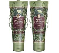 Tesori d'Oriente - Crema de ducha Forest Therapy con notas florales de nenúfar blanco y madera de Hinoki, limpia suavemente la piel, aporta relajación y bienestar, 250 ml (Paquete de 2)