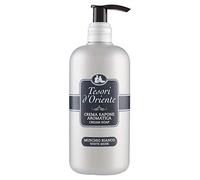 Tesori d'Oriente Crema Jabón Aromático de Musgo Blanco - Dispensador 300 Mililitros