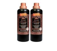 Tesori d'Oriente Hammam Suavizante Concentrado, Fragancia Oriental Intensa y Duradera, Argán y Flor de Naranjo, Pack de 2 x 750 ml
