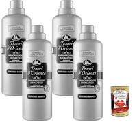 Tesori d'Oriente Muschio Bianco, ammorbidente concentrato, suavizante concentrado 760 ml (Ammorbidente Aromatico, x4) + Italian Gourmet plpa 400 g